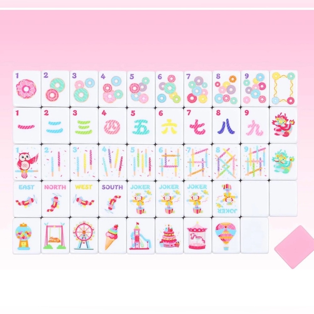 American Mahjong Tile Set Coney Island